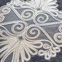 Mijölnir Juego de alfombrillas de baño de 2 piezas Plateado